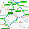 Zur Veranstaltung am 11. September ist die Stadtplan zur Nachhaltigkeits-Rallye zu sehen
