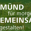 Zu sehen ist der Schriftzug des Gmünd für morgen Logos
