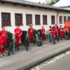 Mit dem Fahrrad zum Training