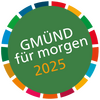 Zu sehen ist das Logo des Aktionsprogramm "Gmünd für morgen"