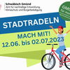 Zu sehen ist das Logo zum Stadtradeln 2023