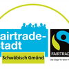 Zu sehen ist das Logo der Fairtrade Stadt Schwäbisch Gmünd
