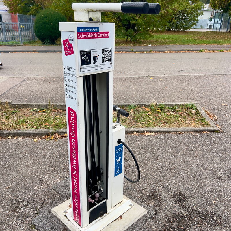 Rad Service Punkt Station in Schindelackerweg